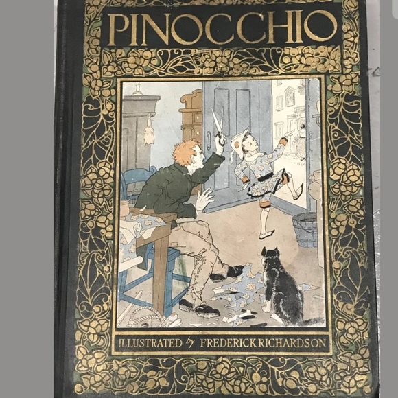 ADVENTURES OF PINOCCHIO (RARE HARD COVER) 1927 - Picture 2 of 16